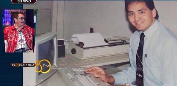 El conductor platica de sus inicios en los medios de comunicación