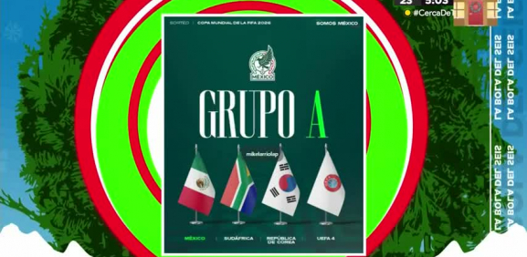El grupo 'A' de México se reveló por quien quedó formado