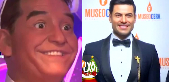 Comparan figura de cera de Enesto Chavana y Carlos Rivera