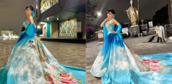 Durante las mañanitas a la Virgen, Maribel Guardia realizó un emotivo homenaje a su hijo.