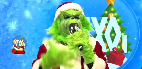 El Grinch llega a 'destruir' la navidad de Vivalavi