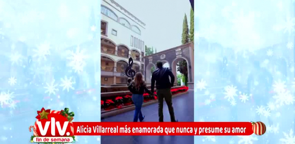 Alicia Villarreal más enamorada que nunca