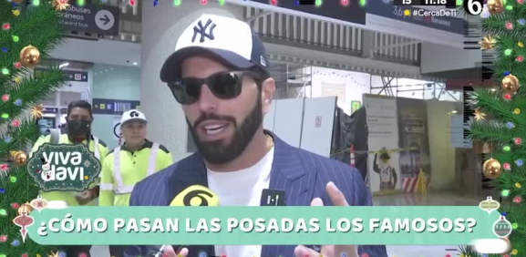 Famosos revelan cómo celebrarán las posadas