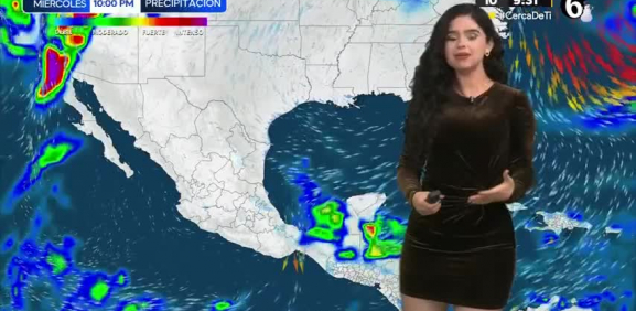 Natalia Sánchez nos da el pronóstico del tiempo en CdMx para este jueves 25 de diciembre de 2025.
