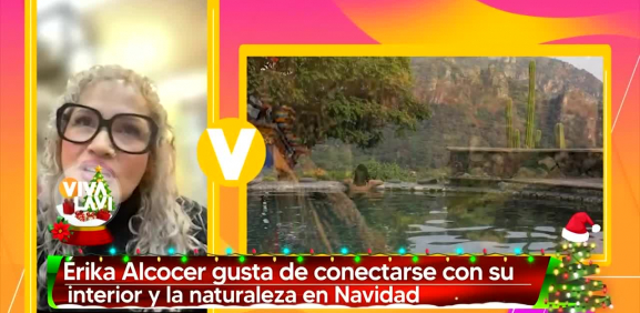 Erika Alcocer este año pasó la Navidad en un retiro ceremonial, nos lo platica todo
