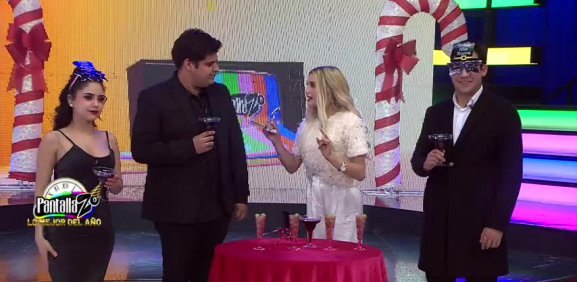 Elenco de 'Pantallazo' se despiden del 2025