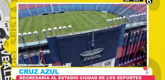 El equipo de fútbol regresan al estadio ciudad de los deportes
