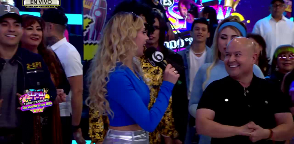 El rey del chisme es puesto en aprietos en pleno programa