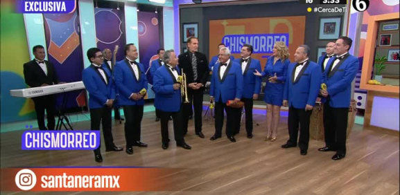 La Sonora Santanera en vivo en Chismorreo