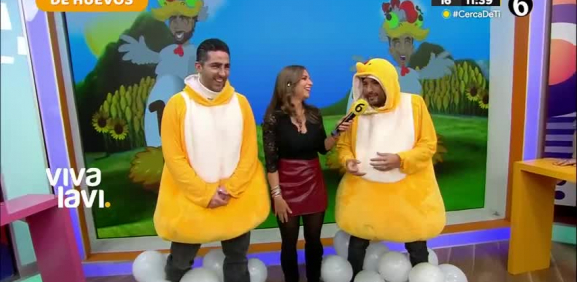 Gabo Ramos y Potro se enfrenta en "De Huevos"