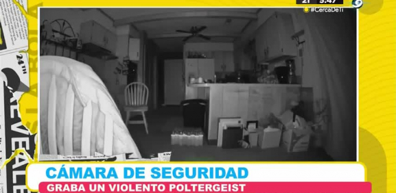 El video del pleno momento donde sucede fenómeno paranormal