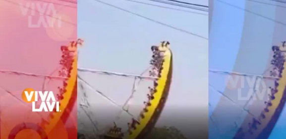 Juego mécanico colapsa y deja 14 niños heridos