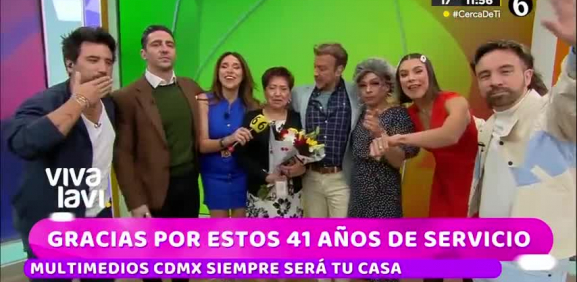 Multiemedios CDMX sorprende a colaboradora en su jubilación