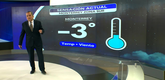 Abimael Salas nos da el pronóstico del tiempo en Monterrey para este lunes 26 de enero de 2026.