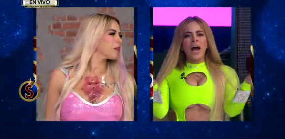 Al tomar la palabra Ludivinita se va fuerte y duro contra Barbie al llamarle copia