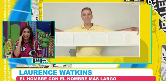 Decir su nombre completo toma como 20 minutos, conoce más sobre Laurence Watkins