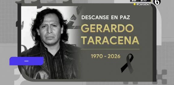 Muere Gerardo Taracena a los 55 de años