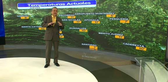 Abimael Salas nos da el pronóstico del tiempo en Monterrey para este jueves 05 de febrero de 2026.
