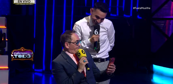 En el espejo, Héctor es ventilado con polémico video