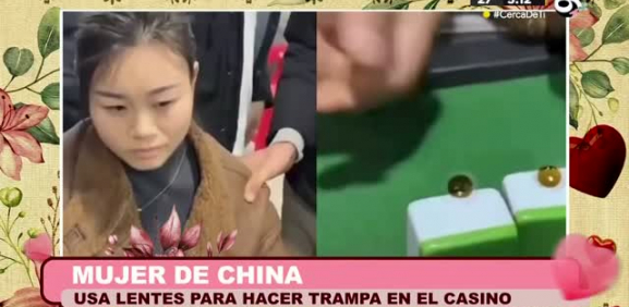 Esta jugadora fue captada haciendo trampa con una ingeniosa manera para ganar