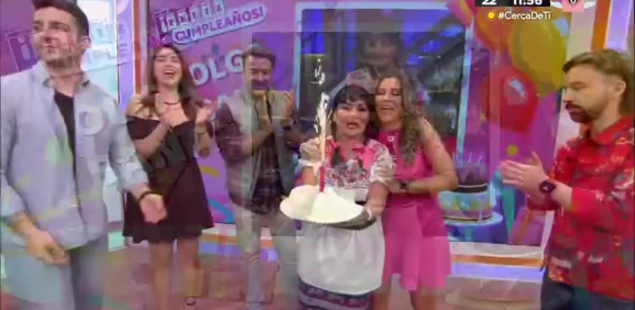 Olga Sana recibe emotiva sorpresa en Vivalavi Mx