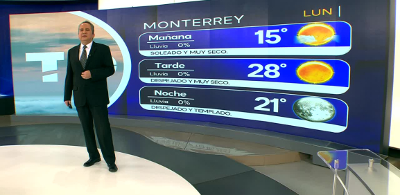 Abimael Salas nos da el pronóstico del tiempo en Monterrey para este lunes 16 de febrero de 2026.