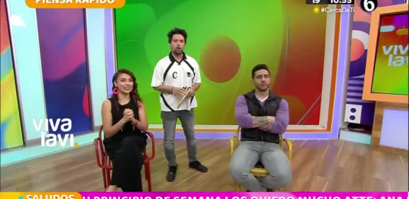 Yeka y Potro 'Caballero' se enfrentan en 'Piensa Rápido'