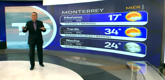 Abimael Salas nos da el pronóstico del tiempo en Monterrey para este miércoles 18 de febrero de 2026.