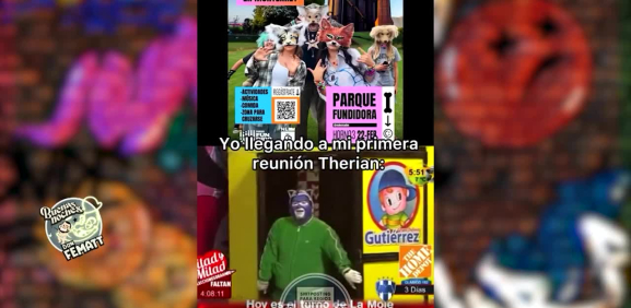 En su etapa en 'Acábatelo' su personaje ahora lo relacionan con los therian