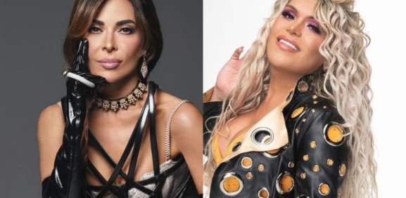 Wendy Guevara y Gloria Trevi se reencuentran en famosos premios