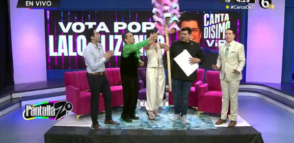 Lalo Elizondo recauda votos para Cantadisimo VIP