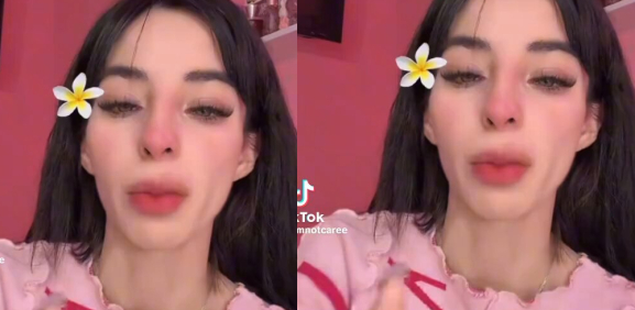 Influencer es regañada por su papá en transmisión