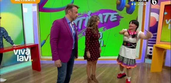 Exhiben a Olga Sana en vivo