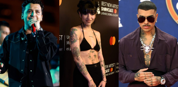 Christian Nodal y Cazzu en polémica por canción de Rauw Alejandro