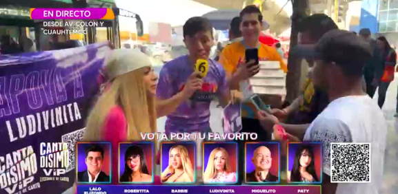 Ludivinita regala donas a cambio de votos para Cantadísimo VIP