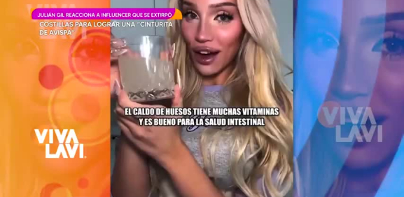El actor Julián Gil reaccionó a las imágenes de la influencer.