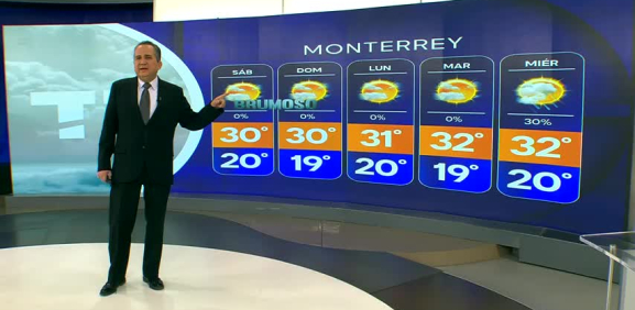 Abimael Salas nos da el pronóstico del tiempo en Monterrey para este fin de semana.
