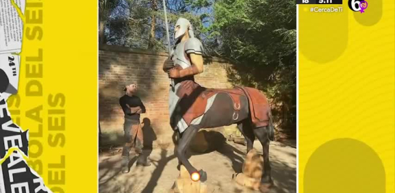 El es Michael Jones el artísta que gracias a esta técnica logra objetos realistas