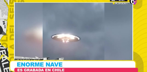 Queda captada en video este posible fenómeno ovni