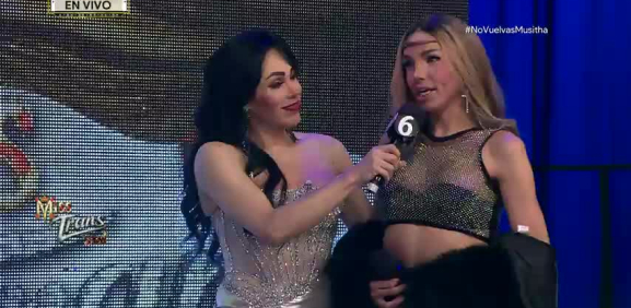 Una reina de belleza llega para derrochar elegancia y porte en el certamen