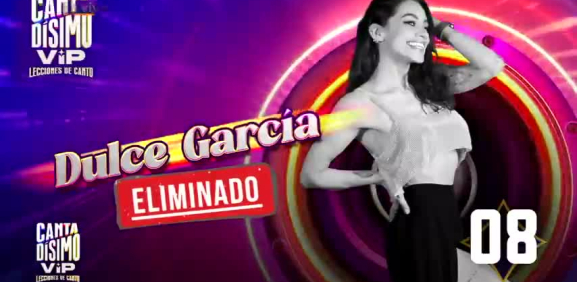 Por bajos votos en el 'QR' la chica queda fuera del reality