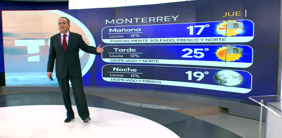 Abimael Salas nos da el pronóstico del tiempo en Monterrey para este jueves 12 de marzo 2026.