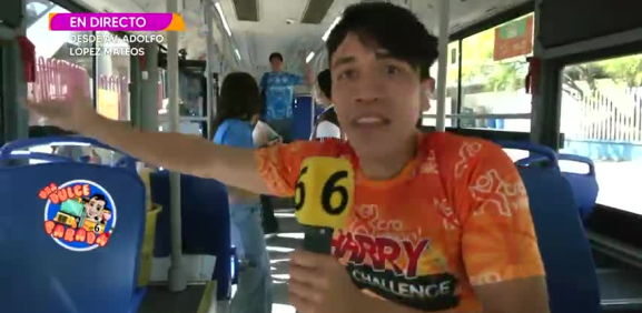 Intentan sorprender a pasajeros con donas; todos salen huyendo