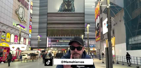 El programa se grabó desde Shinjuku en Japón