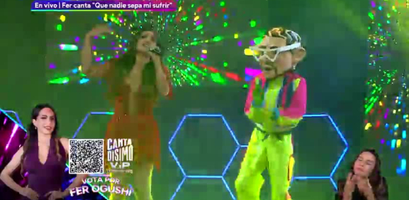 En la semifinal, esta fue su participación