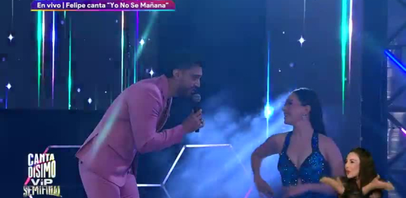 En la semifinal, esta fue su participación