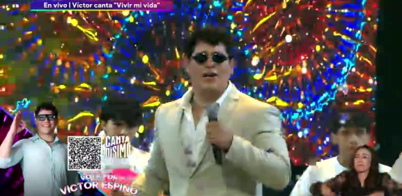 En la semifinal, esta fue su participación