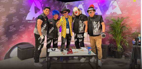 La agrupación se presentó con gran éxito en el festival.