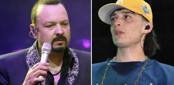 Peso Pluma recibe abucheos por invitar a Pepe Aguilar a su concierto