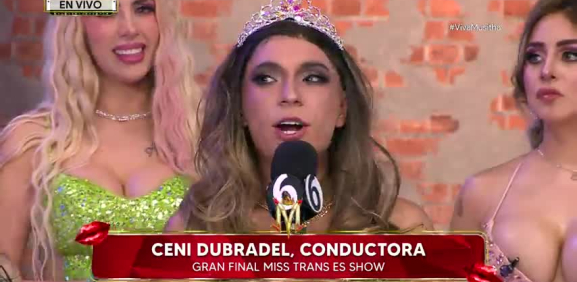 Le damos la bienvenida a este nuevo personaje de este certamen de 'Miss Trans'